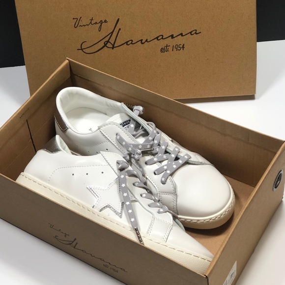 🎉🎉HP🎉🎉 Vintage Havana Bianca Betsy Sneakers - Picture 4 of 13